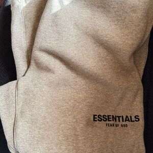 Fear of God Essentials Gray Sweatpants